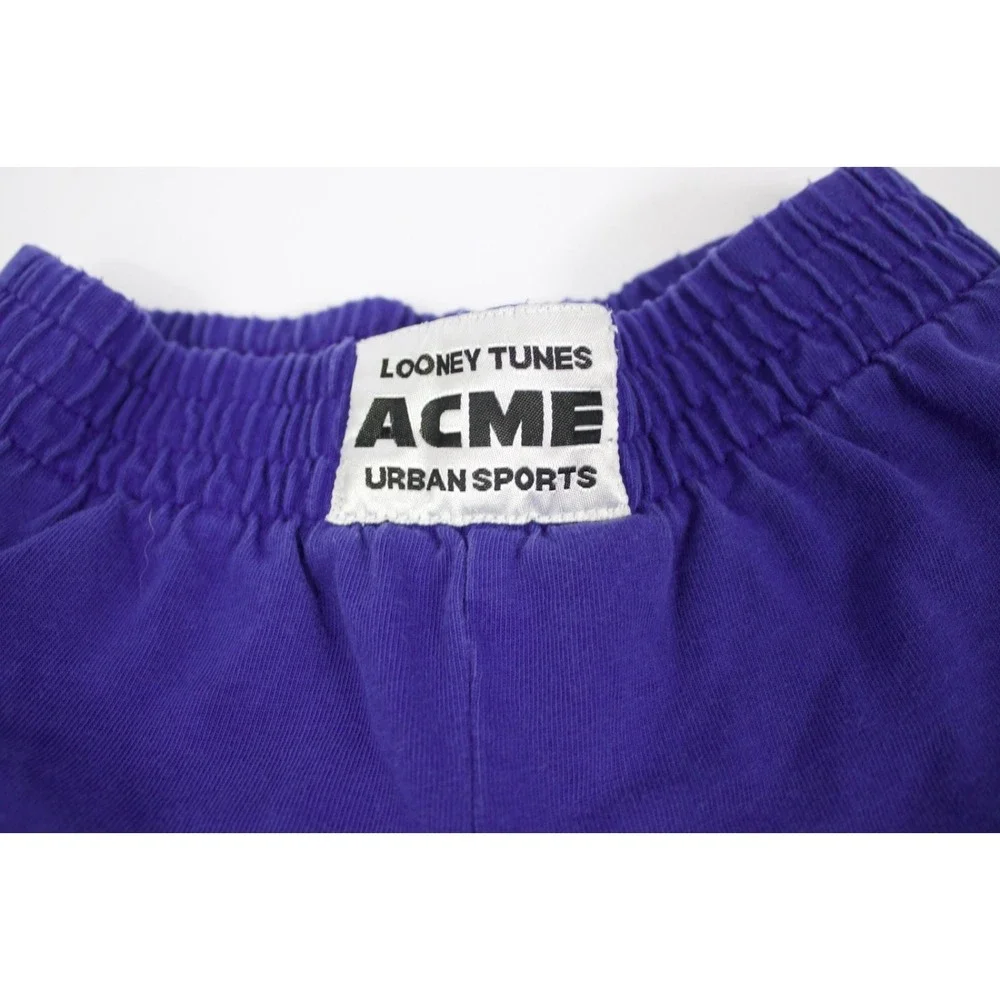 Vintage Looney Tunes Acme Kids Urban Sports Aero‎ Dynamo Bugs Bunny Shorts XS